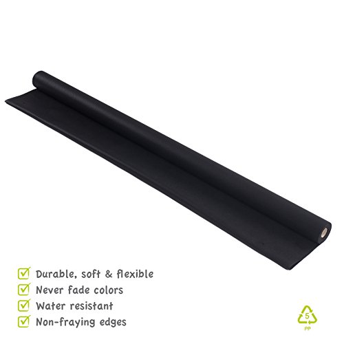 Smart-Fab Craft Fabric Roll, 48 x 40, Black, Perfect for School...
