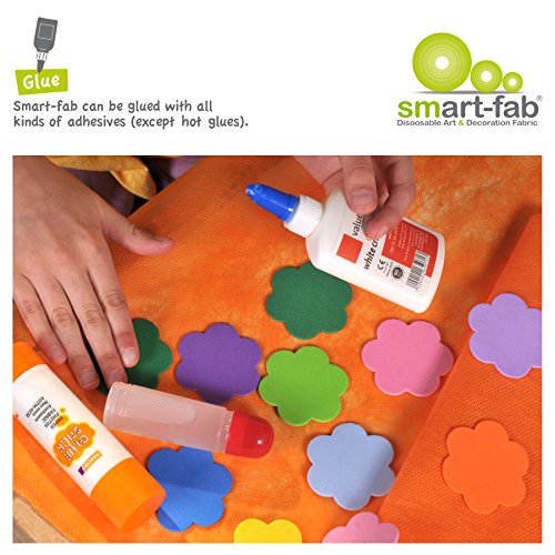 Smart-Fab Disposable Fabric, 12 x 18 Sheets, Assorted, 270/Pack, P...