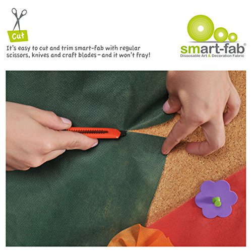 Smart-Fab Disposable Fabric, 12 x 18 Sheets, Assorted, 270/Pack, P...