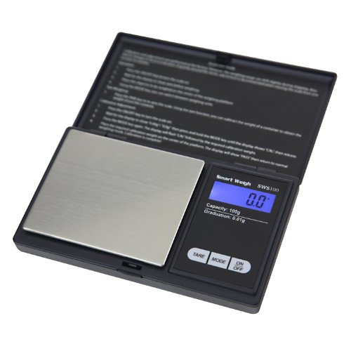 Smart Weigh SWS100 Elite Series Digital Pocket Scale, 100g by 0.01...