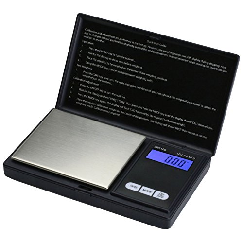 Smart Weigh SWS100 Elite Series Digital Pocket Scale, 100g by 0.01...