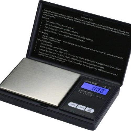 Smart Weigh SWS1KG Elite Series Digital Pocket Scale, 1000 by 0.1g...