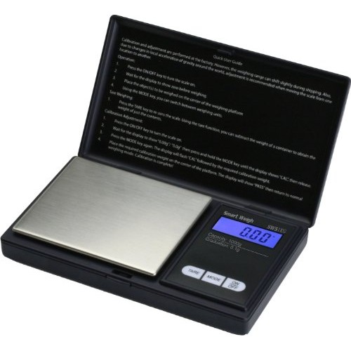 Smart Weigh SWS1KG Elite Series Digital Pocket Scale, 1000 by 0.1g...