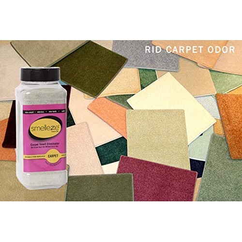 SMELLEZE Natural Carpet Odor Removal Deodorizer: 2 lb. Powder Remo...