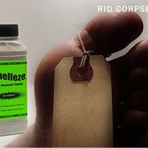 SMELLEZE Natural Corpse Odor Eliminator Deodorizer: 2 lb. Powder D...