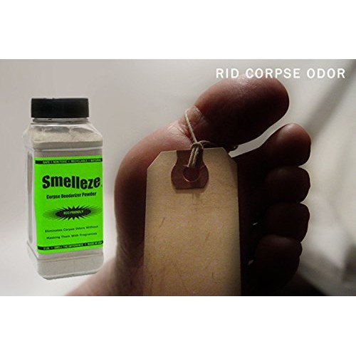 SMELLEZE Natural Corpse Odor Eliminator Deodorizer: 2 lb. Powder D...