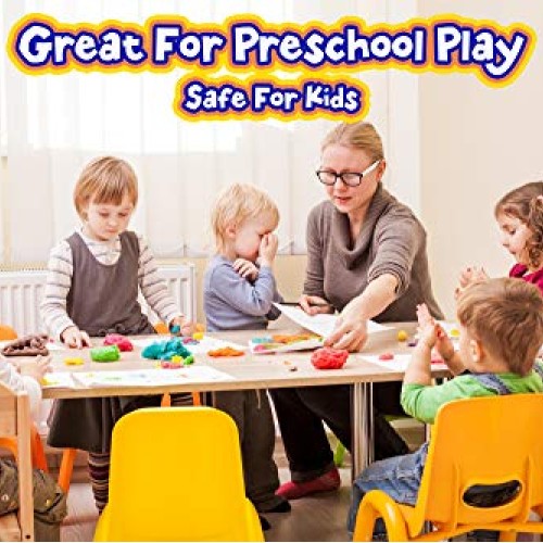 SMITCO Air Dry Clay for Kids - 36 Colors Modeling Clay in 0.70 Oun...