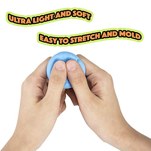 SMITCO Air Dry Clay for Kids - 36 Colors Modeling Clay in 0.70 Oun...