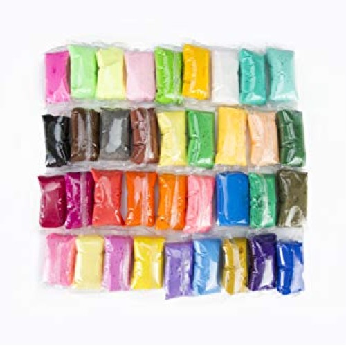 SMITCO Air Dry Clay for Kids - 36 Colors Modeling Clay in 0.70 Oun...