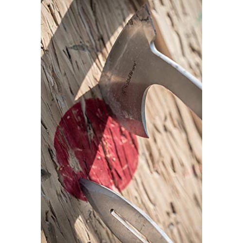 Smith & Wesson 8in Throwing Knives and 10in Axes Combo with Full T...