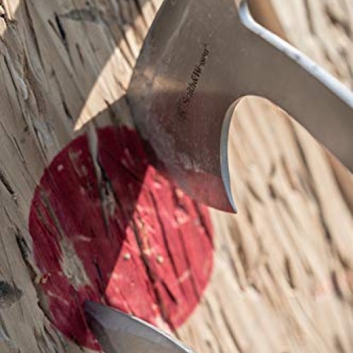 Smith & Wesson 8in Throwing Knives and 10in Axes Combo with Full T...