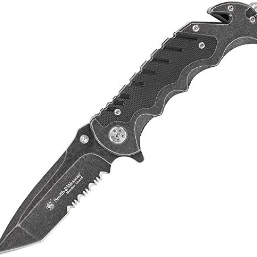 Smith & Wesson Border Guard SWBG10S 8.3in High Carbon S.S. Folding...