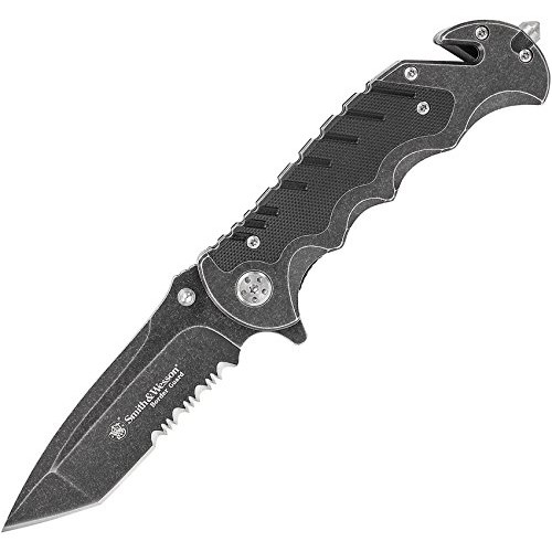 Smith & Wesson Border Guard SWBG10S 8.3in High Carbon S.S. Folding...