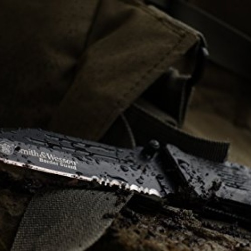 Smith & Wesson Border Guard SWBG2TS 10in High Carbon S.S. Folding ...