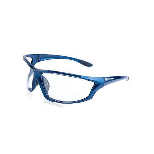 Smith & Wesson Major Full Frame Shooting Glasses with No-Slip Rubb...