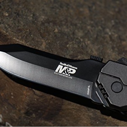 Smith & Wesson SWMP4L 8.6in High Carbon S.S. Assisted Folding Knif...