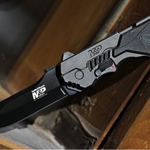 Smith & Wesson SWMP4L 8.6in High Carbon S.S. Assisted Folding Knif...