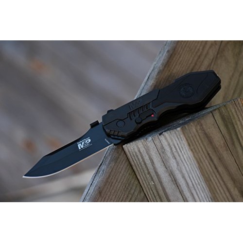 Smith & Wesson SWMP4L 8.6in High Carbon S.S. Assisted Folding Knif...