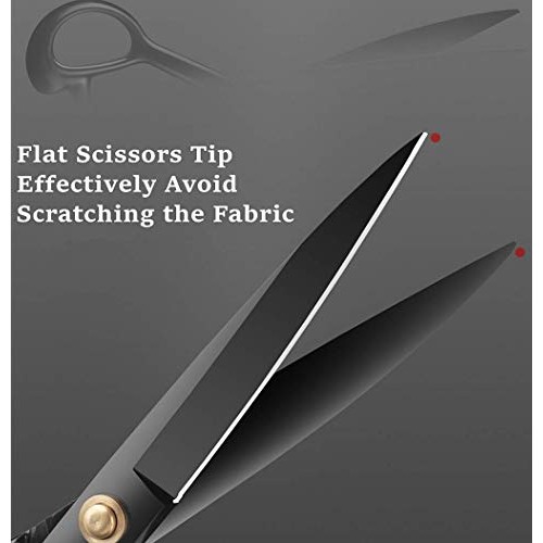 Fabric Tailor Shears Professional 12 Heavy Duty Sewing Scissors f...