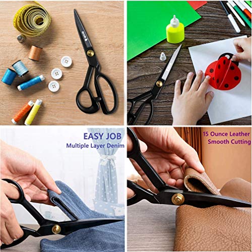Fabric Tailor Shears Professional 12 Heavy Duty Sewing Scissors f...