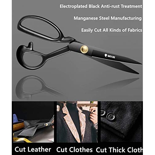 Fabric Tailor Shears Professional 12 Heavy Duty Sewing Scissors f...