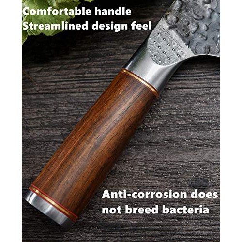 Handmade Forged Kitchen Chef Knife knvies Without Sheath Full Tang...