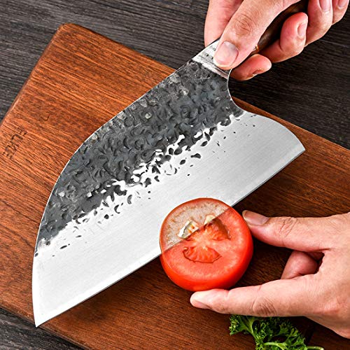 Handmade Forged Kitchen Chef Knife knvies Without Sheath Full Tang...