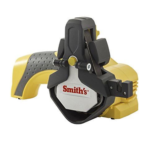 Smiths 50902 Cordless Knife & Tool Sharpener, 3 Abrasive Belts Li...