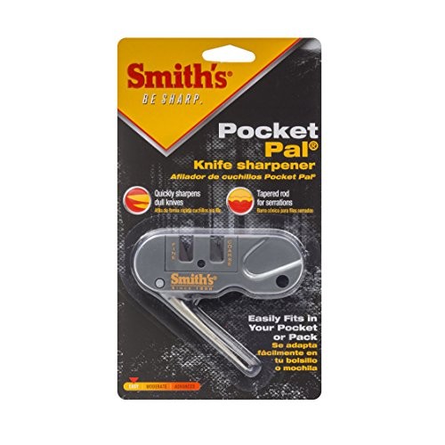 Smiths PP1 Pocket Pal Multifunction Sharpener, Grey