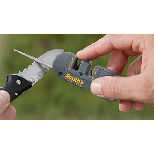Smiths PP1 Pocket Pal Multifunction Sharpener, Grey