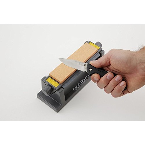 Smiths TRI-6 Arkansas TRI-HONE Sharpening Stones System