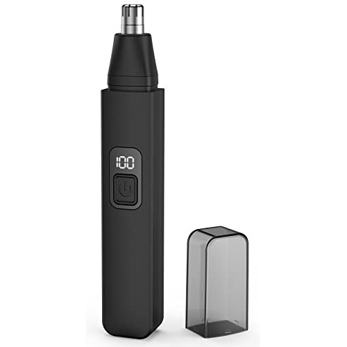 Smity Nose Hair Trimmer, Rechargeable Cordless Painless Ear Eyebro...