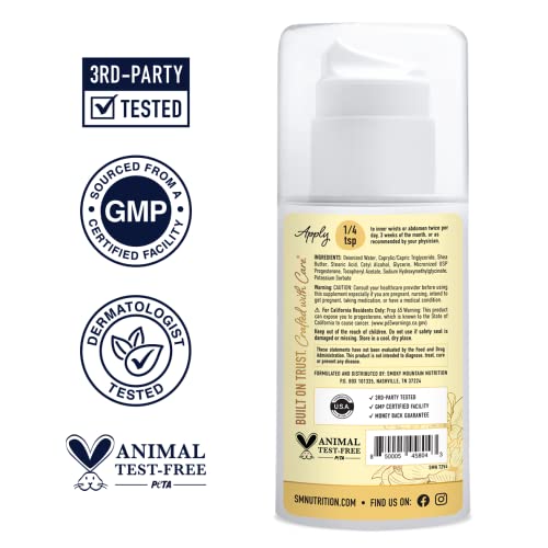 Progesterone Cream for Women | 2000mg | Dermatologist-Tested, From...