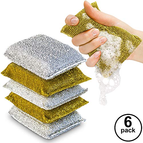 SPONGENATOR Kitchen Scrubbing Sponges - Heavy Duty Non-Scratch Scr...