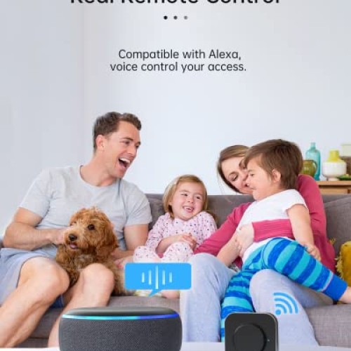 WiFi Door Lock Set, SMONET Remote Control Smart Deadbolt, Digital ...