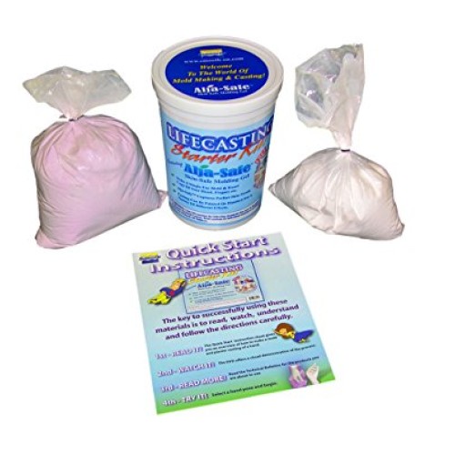 Life Casting Starter Kit With Alja-Safe Alginate