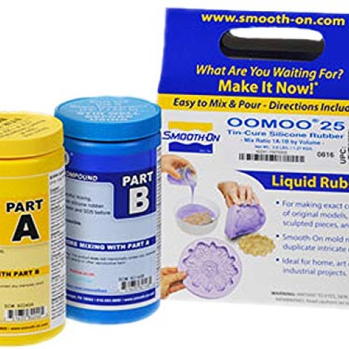 Smooth-On OOMOO 25 - FAST Curing Mold Making Silicone Kit - 2 Pint...