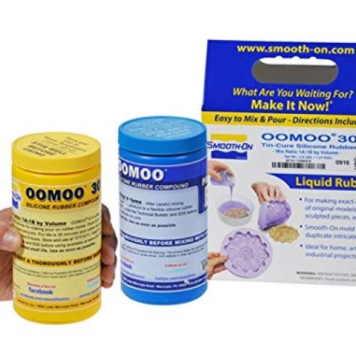 Smooth-On Silicone Mold Making, Liquid Rubber OOMOO 30, Easy to Us...