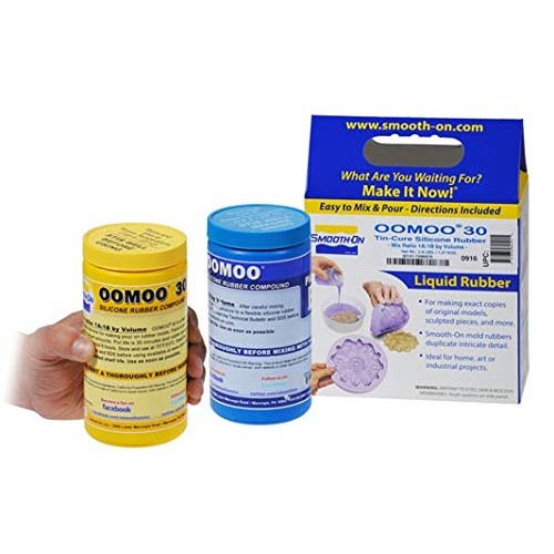 Smooth-On Silicone Mold Making, Liquid Rubber OOMOO 30, Easy to Us...