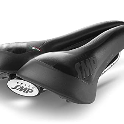 SMP Unisex - Adult Well M1 Gel Saddle, Black, One Size