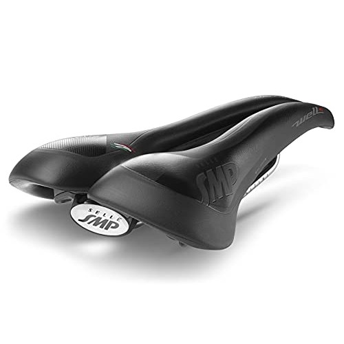 SMP Unisex - Adult Well M1 Gel Saddle, Black, One Size