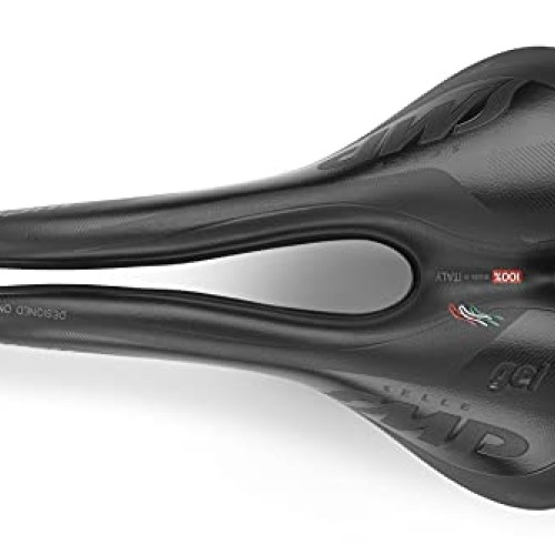 SMP Unisex - Adult Well M1 Gel Saddle, Black, One Size