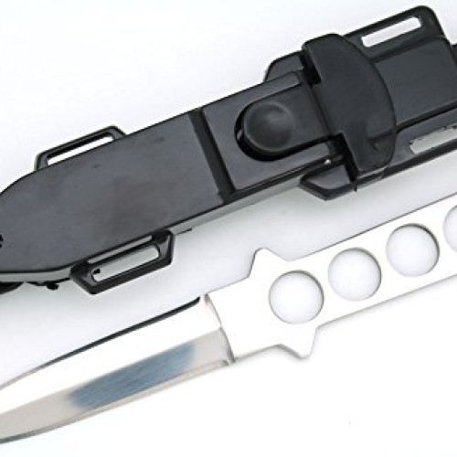 Snake Eye Tactical Dive Knife ll, All Stainless with Line Cutter, ...