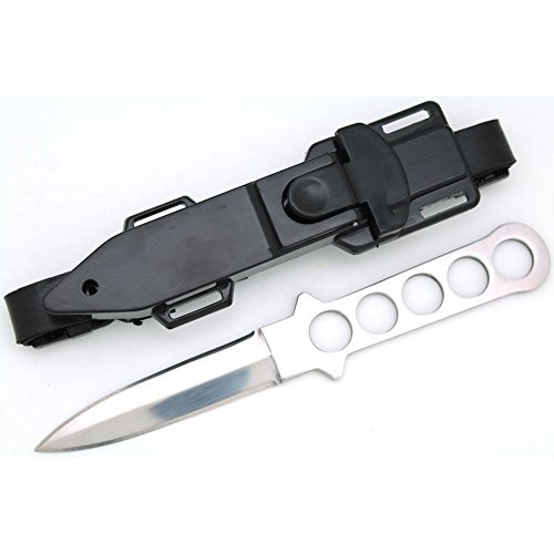 Snake Eye Tactical Dive Knife ll, All Stainless with Line Cutter, ...