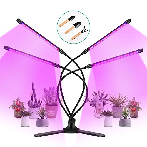 LED 360° Grow Light for Indoor Plants - Gooseneck Full Spectrum Gr...