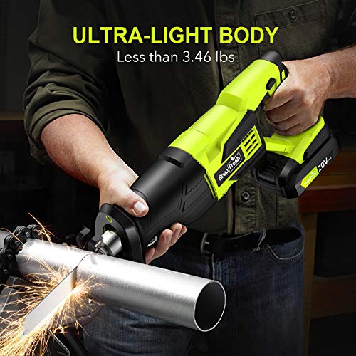 Reciprocating Saw - SnapFresh Cordless Reciprocating Saw Battery-p...