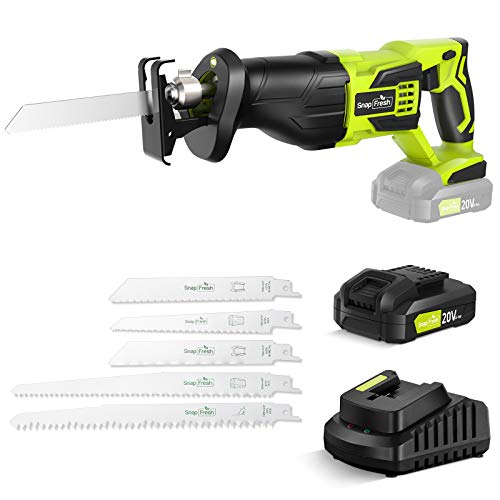 Reciprocating Saw - SnapFresh Cordless Reciprocating Saw Battery-p...