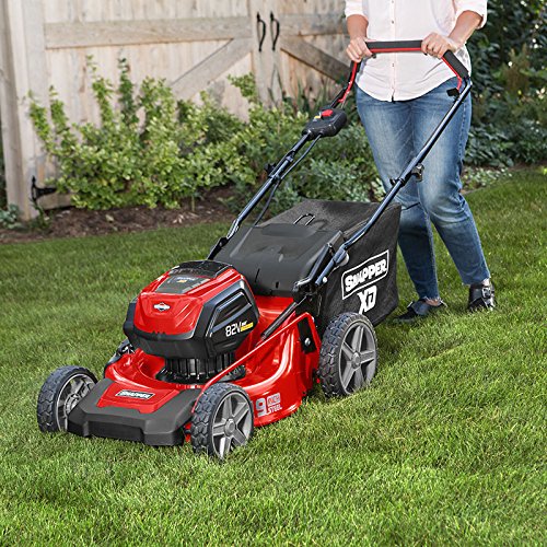 Snapper XD 82V MAX Cordless Electric 19 Push Lawn Mower, Includes...