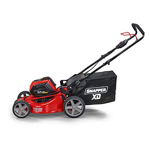 Snapper XD 82V MAX Cordless Electric 19 Push Lawn Mower, Includes...