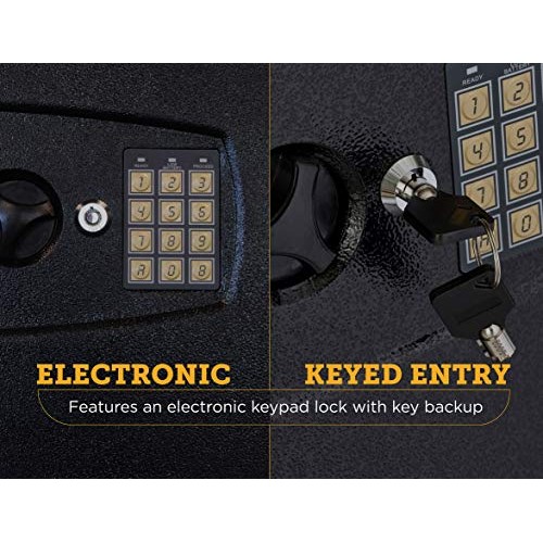 SnapSafe in Wall, Long Shot Safe - Hidden Home Security Cab...